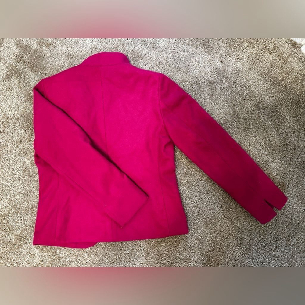 Chico's Fuchsia Pink Jacket Coat - Picture 10 of 11